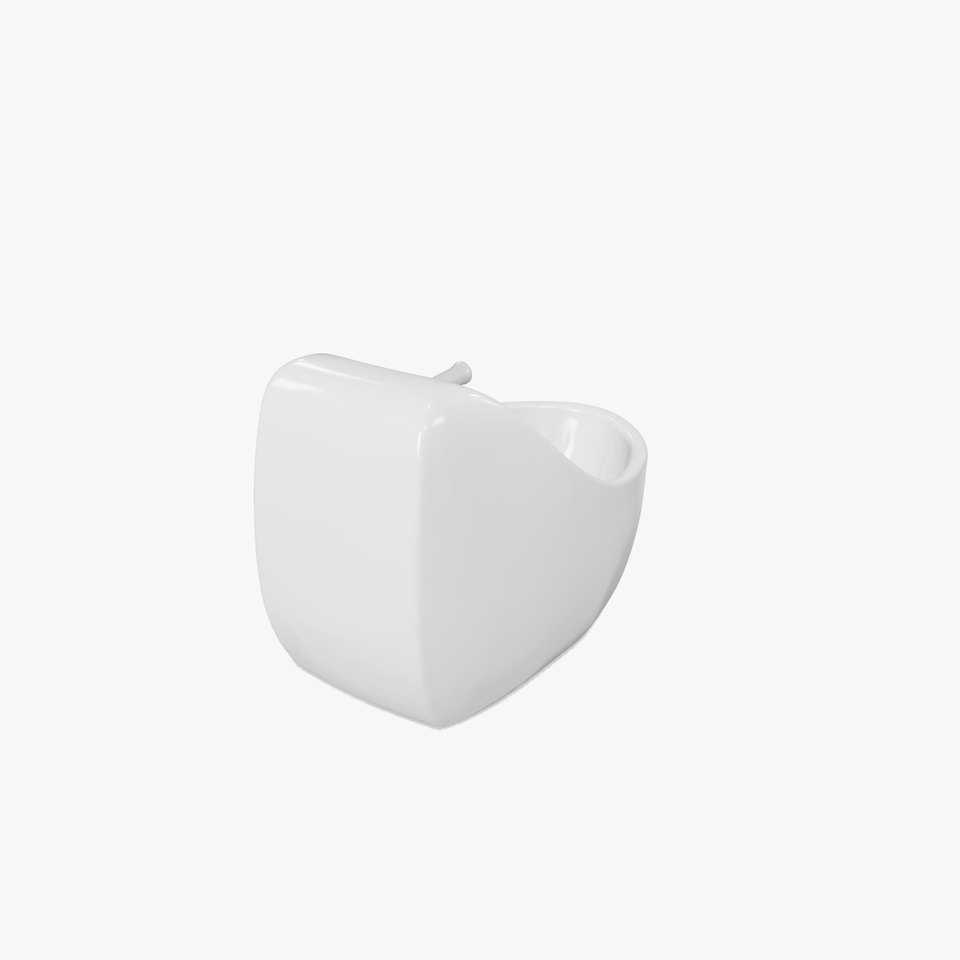 Elegant White Bidet model pack